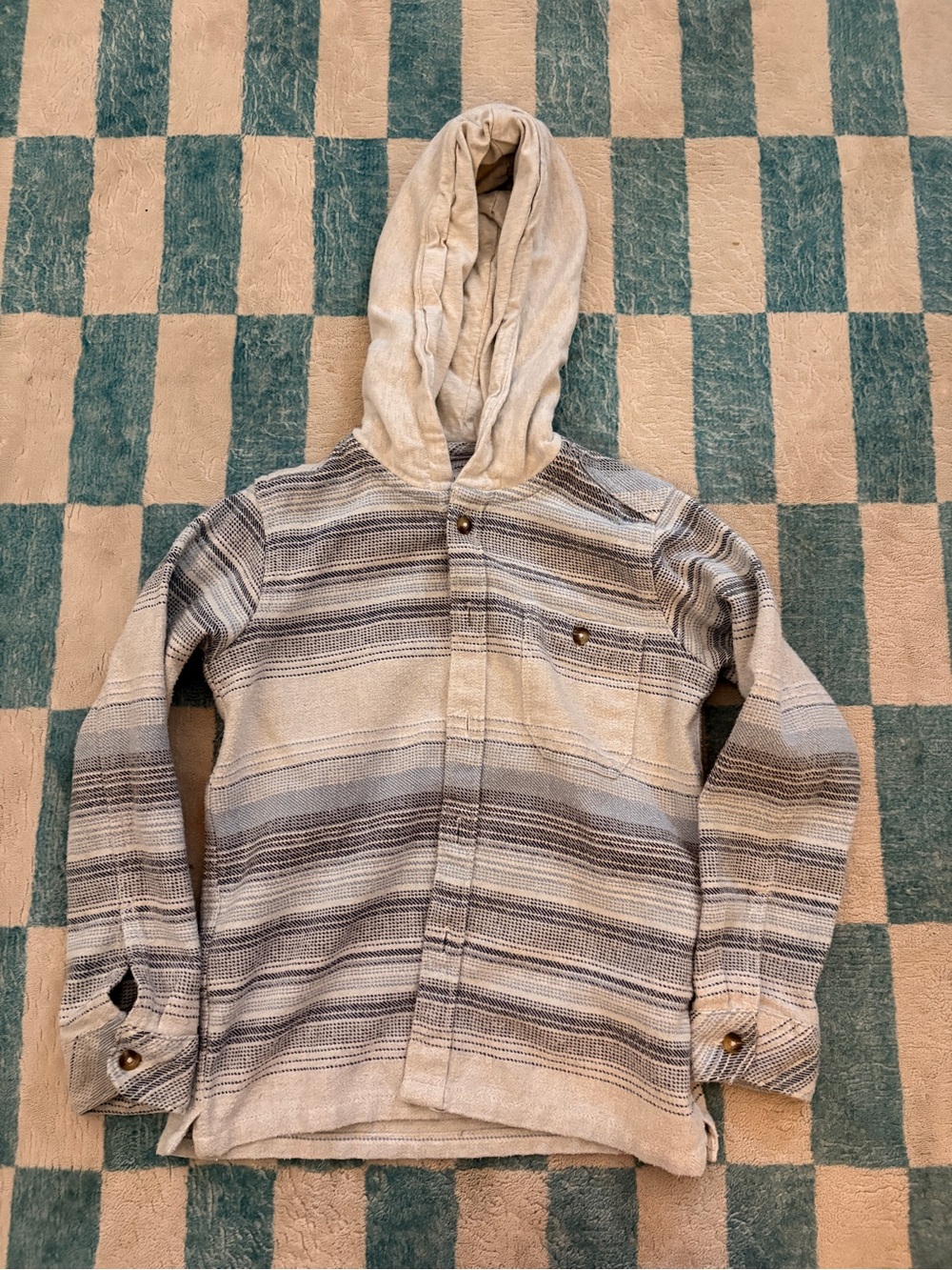 Billabong boys Striped Hooded Knit sweater